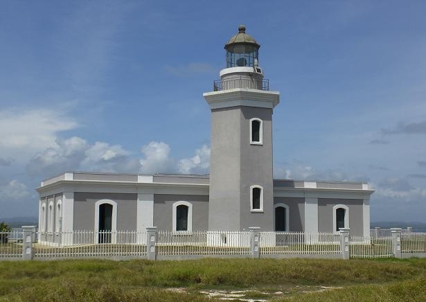 Edificio histórico del Faro Los Morrillos de Cabo Rojo